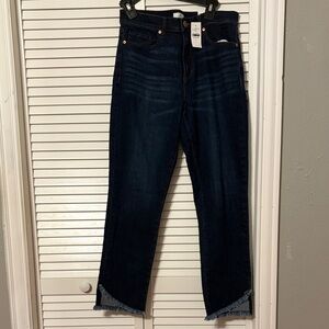 Loft Straight Dark Blue Women's Jeans